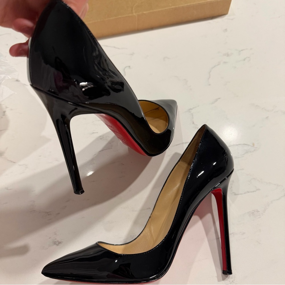 RARE Christian Louboutin Pigalle High Heels VINTAGE DEADSTOCK - Picture 3 of 9